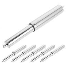 Toilet Paper Roller Replacement Toilet Paper Holder Spring Loaded Insert Spindle Retractable for Bathroom Accessories Silver 6Set