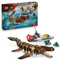Konstruktionsspielzeug - LEGO - 76974 - Einsatzboot - Mosasaurus - 858 Teile