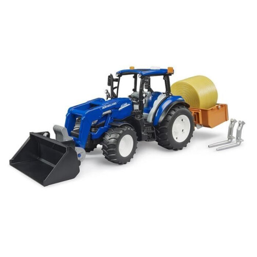 Bruder Traktor - Bruder - New Holland T5.120 - Frontlader - Ladebox - 1:16 1