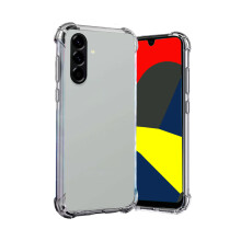 (Clear) For Samsung Galaxy A17 TPU Silicone Gel Phone Cover Case