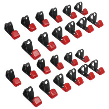 12 Pcs Tire Wheel Metal Hook Metal Holder Mounted Racing Hook