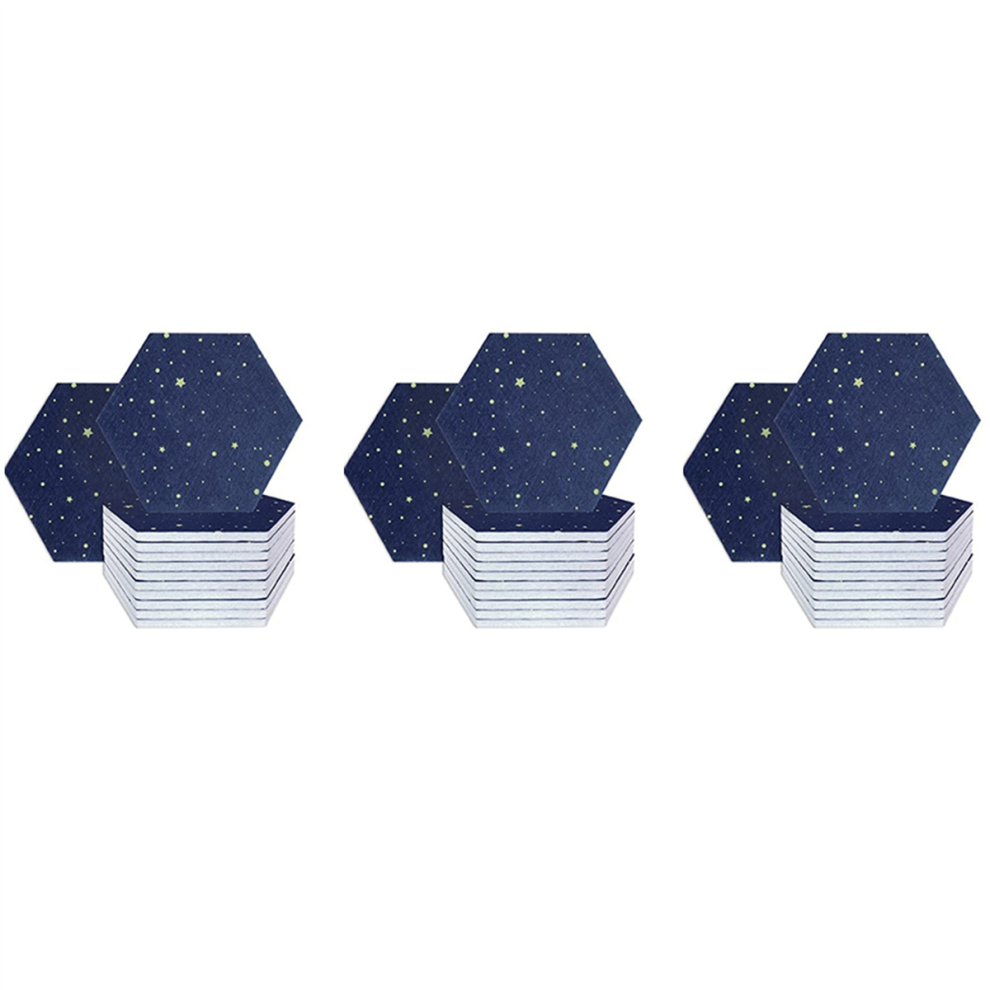 12 Pack Hexagon Acoustic Panels,For Studio Acoustic Treatment 4713408117060