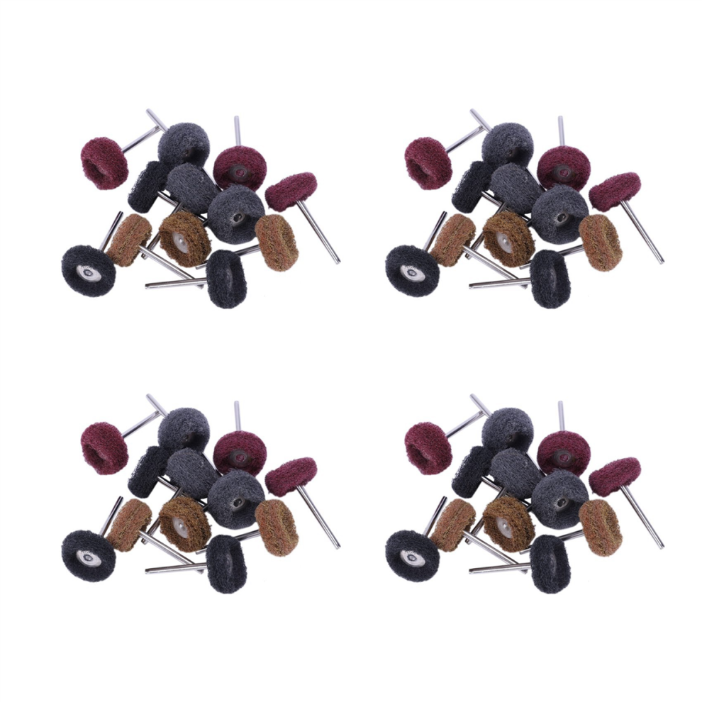 12 Pcs Polishing Sanding Polish Wheel Buffer Abrasive Brush Head 4713408120299
