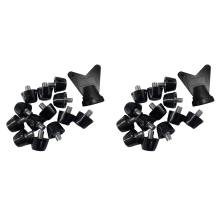 12 PCS Football Boot Spikes M5 Replacement Studs with Wrench, 7mm