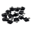 12 PCS Football Boot Spikes M5 Replacement Studs with Wrench, 7mm 3