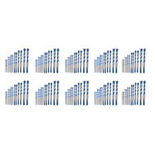 12 Pcs Masonry Drill Bits Set 3mm to 12mm Carbide Twist Tips