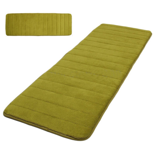 120x40cm Absorbent Nonslip Memory Foam Floor Mat Carpet Pink 2