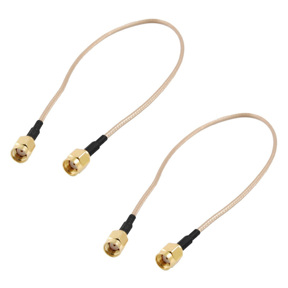 12" Rp-Sma Female To Rp Sma Female Plug Pigtail Cable Rg316 4713408122798
