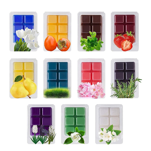 12 Pack Scented Wax Melts Wax Square, Soy Wax Melts for Warmers 1