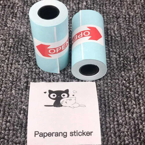 12 Rolls Sticker 57mm x 30mm Self-Adhesive Thermal Printer 2