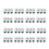 12 Rolls Sticker 57mm x 30mm Self-Adhesive Thermal Printer 4