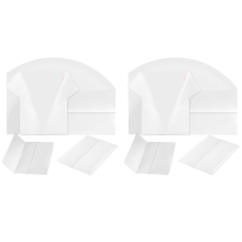 120Pcs Pre-Folded Vellum Paper, Printable Vellum Jackets 5X7 Inch