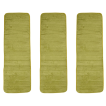 120x40cm Absorbent Nonslip Memory Foam Floor Mat Carpet Olive Drab