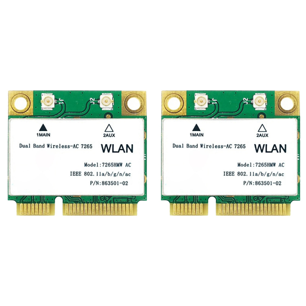 1200M Wifi Dual Band 2.4G Adapter For Win7 Win8 Win10 Linux 7265Hmw 4713408124112