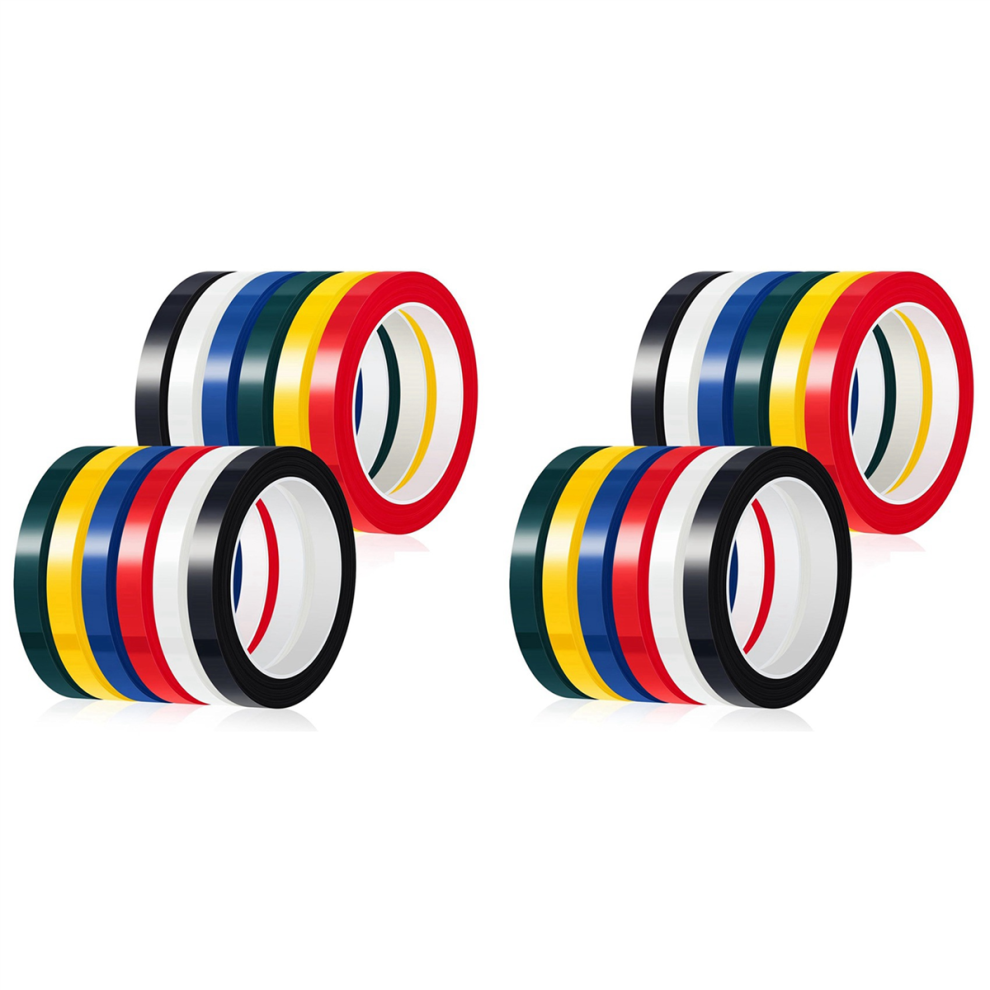12 Rolls 12mm Colorful Autoclave Tapes, 216 Feet Length Each Tape-image-OPC-PJ2W96V-NEW