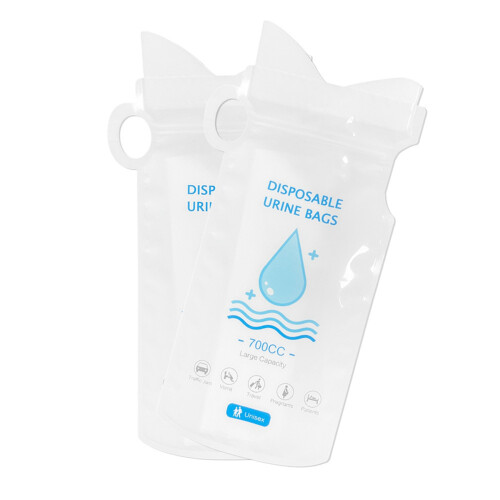 Lot de 12 sacs à urine d'urgence portables jetables de 700 ml, étanches. 1