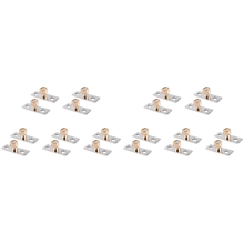 12mm Diameter Wooden Sliding Door Guide Metal Locator Stopper 2pcs