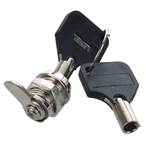 12mm Threaded Keyed Quarter Turn Cam Lock for Drawer Box Locker 2
