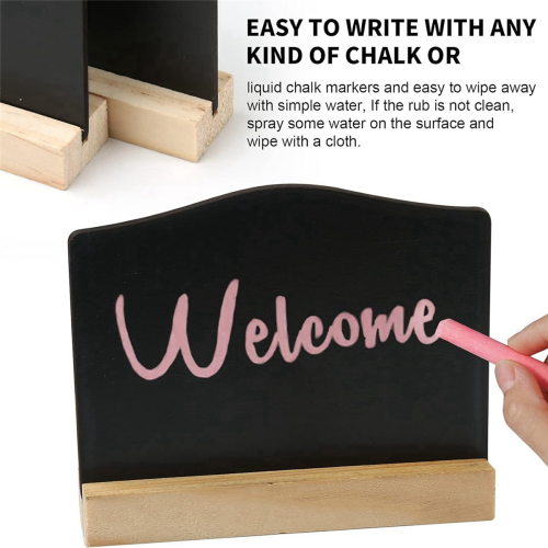 12Pack Mini Chalkboard Signs, Kitchen Notes Chalk Boards 2