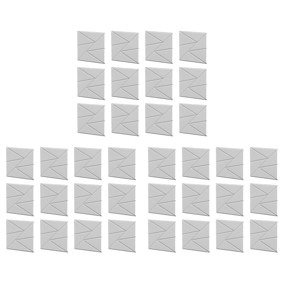 12Pack Acoustic Panels With Self-Adhesive, White 4713408108532