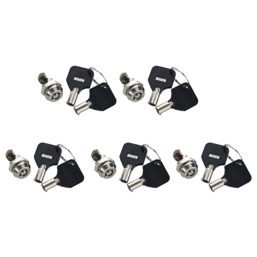 12mm Threaded Keyed Quarter Turn Cam Lock for Drawer Box Locker