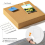 12inch x 12inch Cork Tiles, 6 Pack Cork Boards for Wall 2