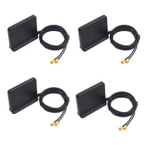 12Dbi 600-6000Mhz External Omni WiFi Antenna(Black with Ts9 Adapter)