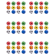 12Pcs Colorful Hand Football Exercise Elastic Stress Reliever Ball
