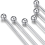 12Pcs Swizzle Sticks, Premium Cocktail Beverage Drink Stirrer Stick 6