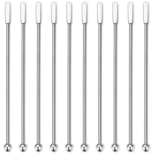 12Pcs Swizzle Sticks, Premium Cocktail Beverage Drink Stirrer Stick 1