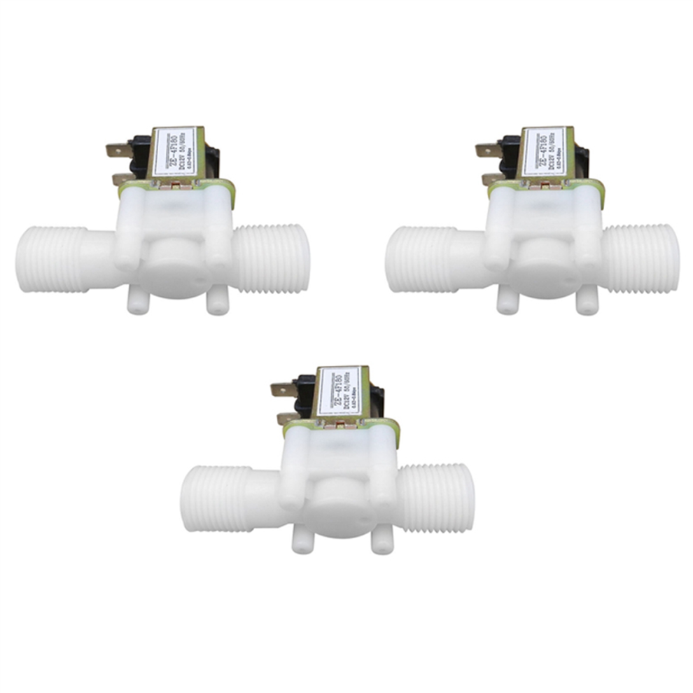 12V 1/2Inch Electric Solenoid Valve Magnetic Air Normally Closed 4713408115820