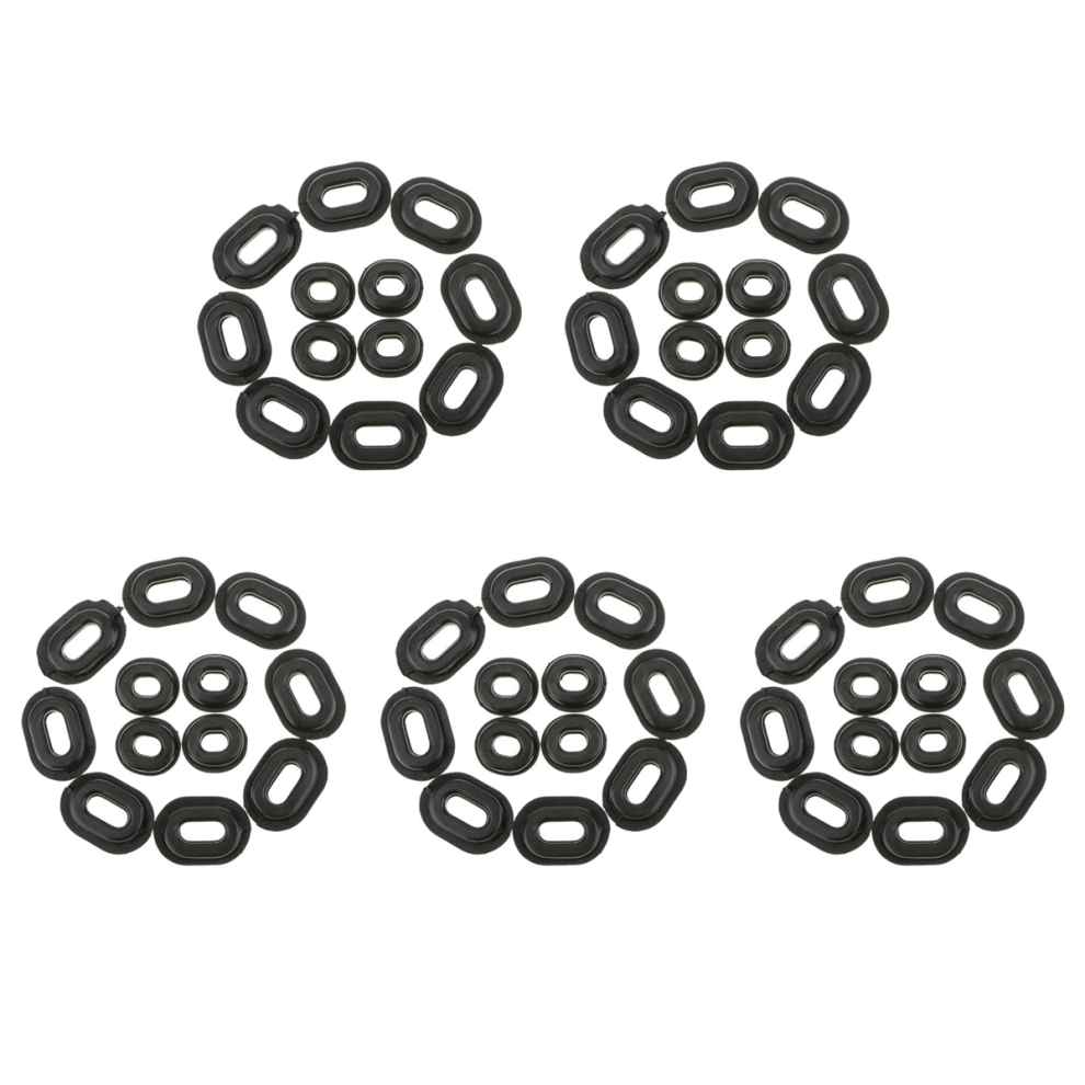 12Pcs Motorcycle Rubber Side Cover Grommets Gasket Fairings For Cg125 4713408112829