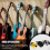 12Pcs Guitar Strap Locks Buttons Metal End Pins 3