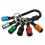 12Pieces Keychain Extension Bar Screwdriver Bit Holder Socket Adapter 2