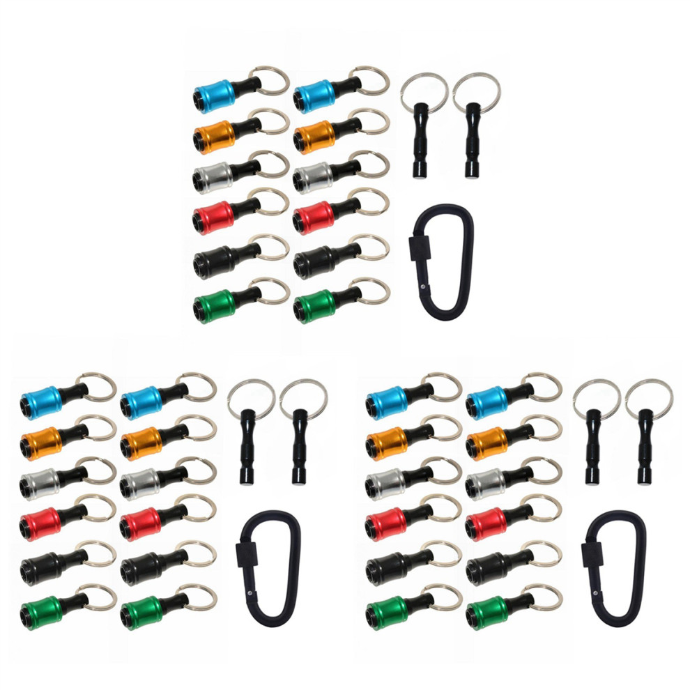 12Pieces Keychain Extension Bar Screwdriver Bit Holder Socket Adapter 4713408115370