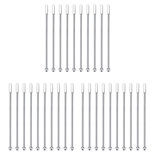 12Pcs Swizzle Sticks, Premium Cocktail Beverage Drink Stirrer Stick