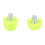 12Pcs Football Shoe Spikes M5 Threading Screw 7mm 10mm green 6