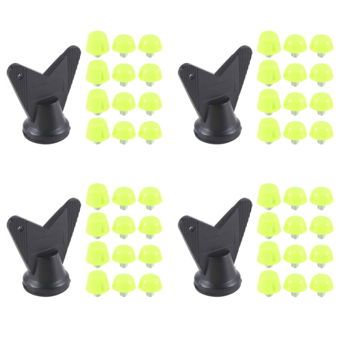12Pcs Football Shoe Spikes M5 Threading Screw 7mm 10mm green