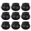 12Pcs Mini Candy Kettles Witch Skeleton Cauldron Holder Pot 2