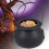 12Pcs Mini Candy Kettles Witch Skeleton Cauldron Holder Pot 6