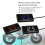 Voltímetro digital para bateria de 12V com display LED vermelho. 2
