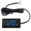 Voltímetro digital para bateria de 12V com display LED azul. 1
