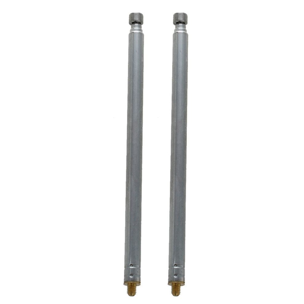 13.6" 345Mm Fm Radio Tv Telescopic Whip Antenna Aerial Tone Silver 4713408191367