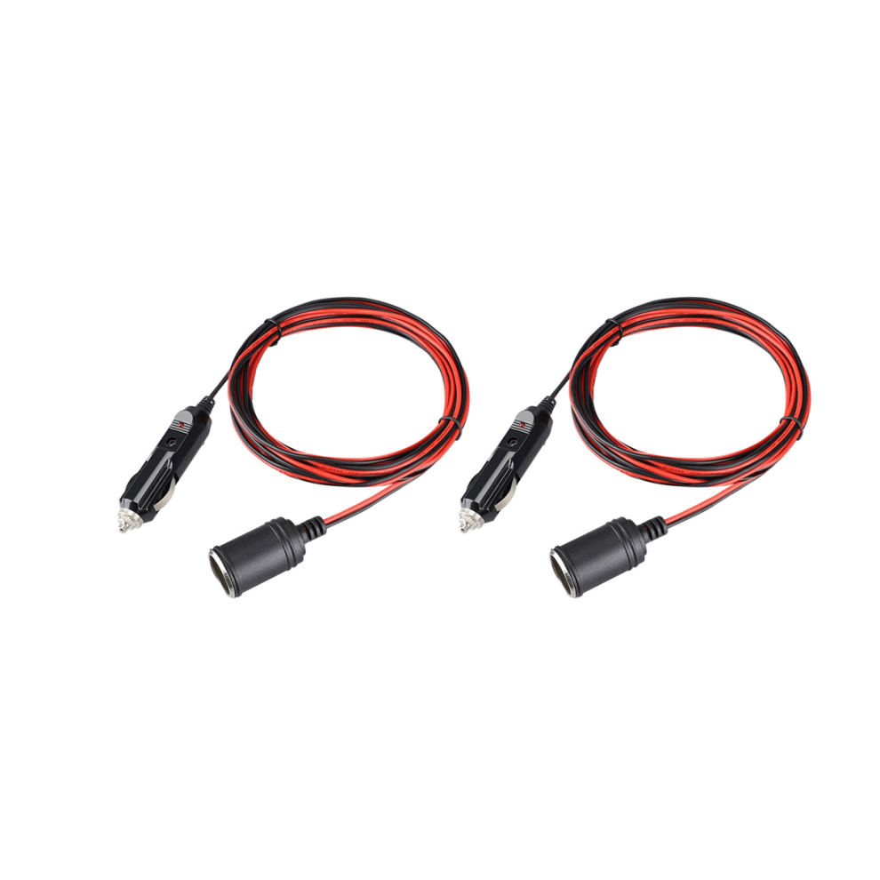 12V 24V 15A Heavy Duty Car Lighter Socket Male Female Extension Cord 4713408186714