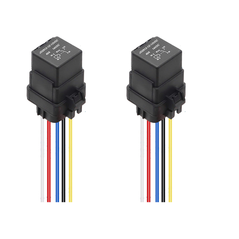12VDC 40A Waterproof Relay with Harness Socket JD2912-1Z-14VDC 14VDC