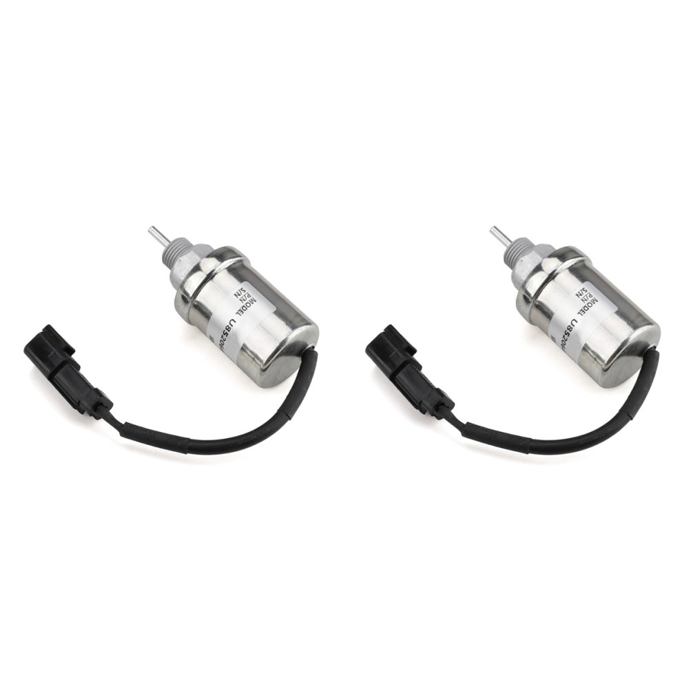 12V Fuel Shut Off Solenoid 185206452 U85206520 U85206452 Silver 4713408188619