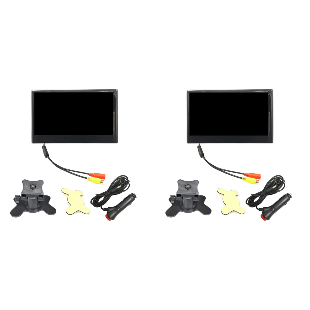 12V-24V 7Inch Tft Lcd Hd Monitor For Car Cctv Rear View Backup Camera 4713408189999