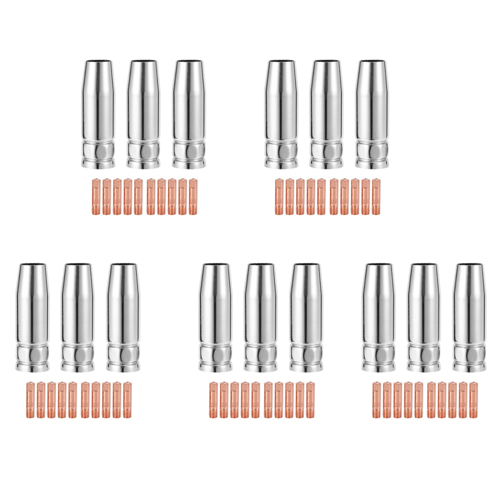 13Pcs Co2 Mig Welding Torch Aircooled Mb 15Ak Contact Tip Holder 4713408192395