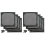 140mm Desktop Computer Case Fan Grills Case with Screws, 4 Pack 1