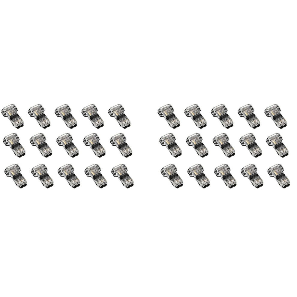 15 Pcs 3 Way 2 Pin Wire Connectors Low Voltage Universal Compact 4713408196263